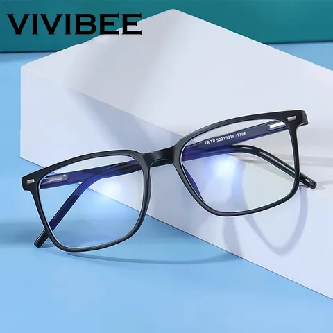 Lunettes anti-lumière bleue carrées — l'essentielle